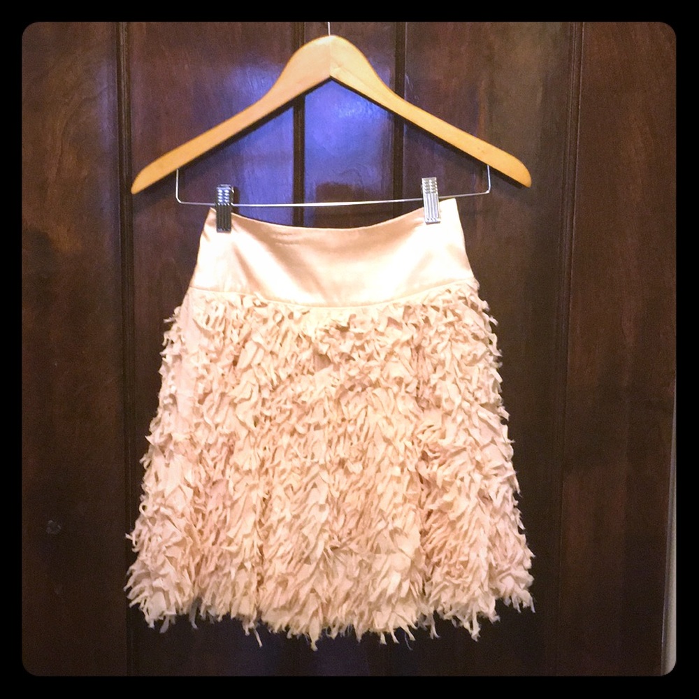 Pale pink girls party skirt, size 8